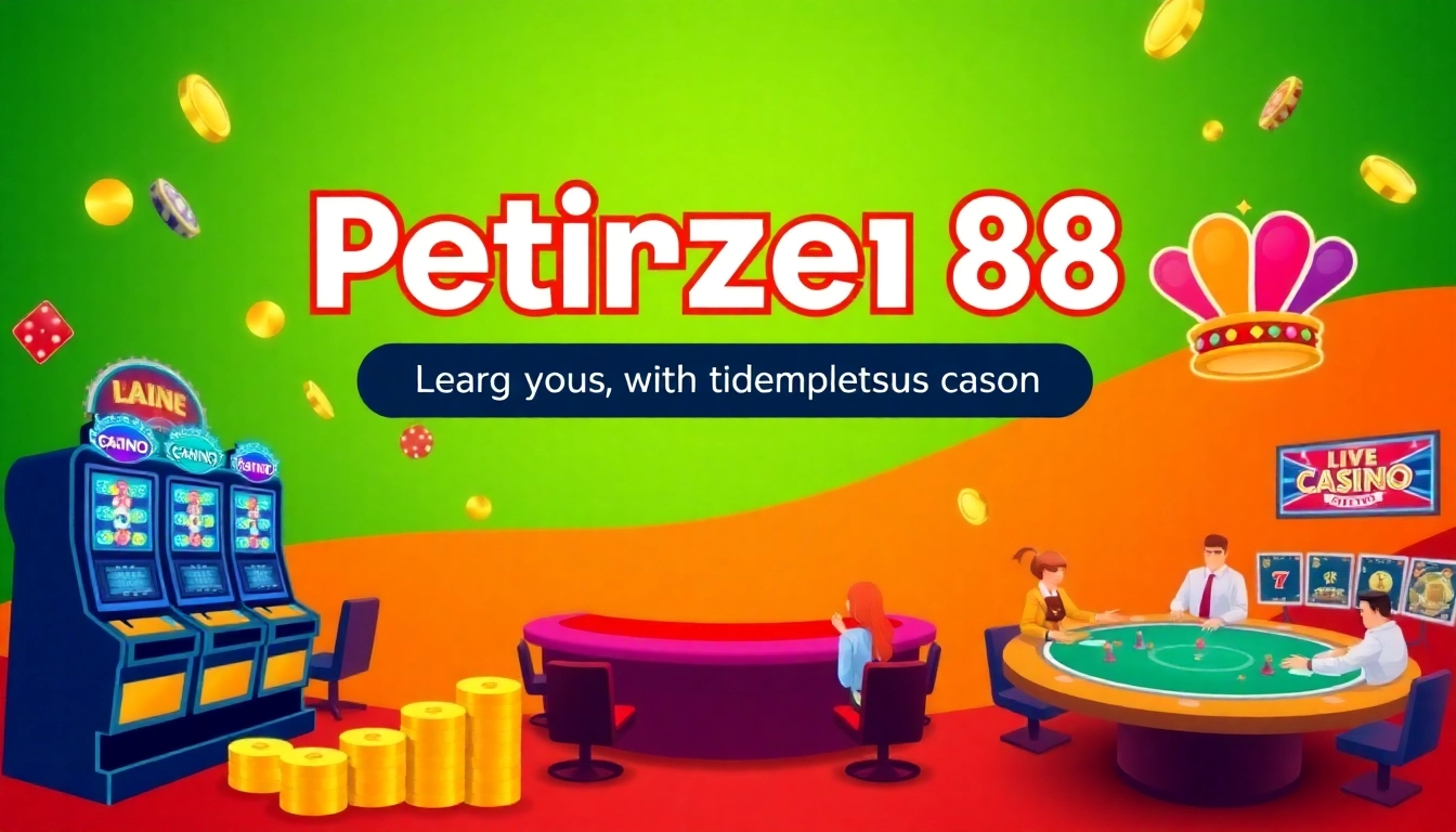 Petirzeus88: Your Trusted Online Gambling Hub for Slots, Live Casino, and Sports Betting