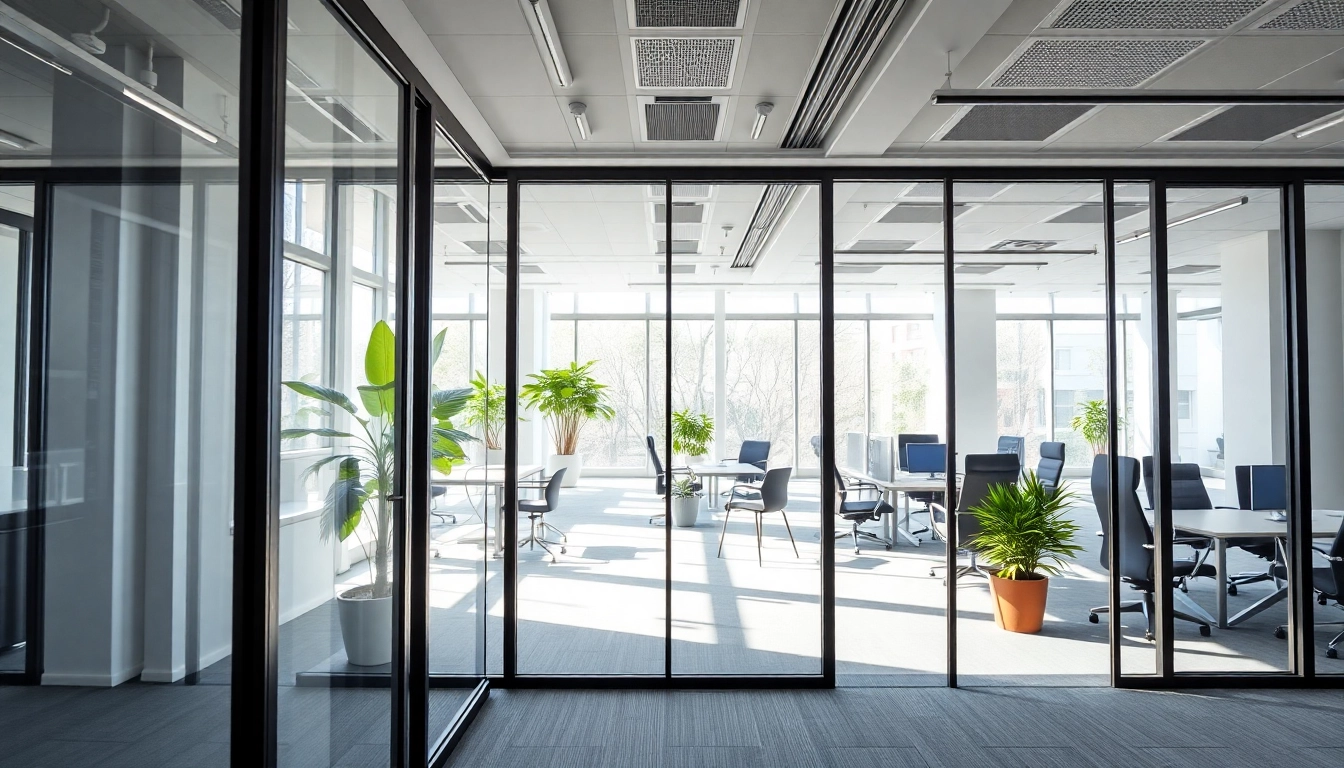 Transforming Spaces: The Benefits and Functionality of Movable Glass Partitions