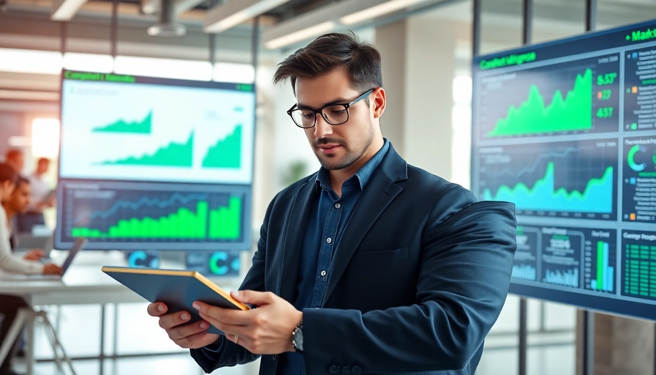 Analyze competitive intelligence data in a strategic business environment focused on growth.