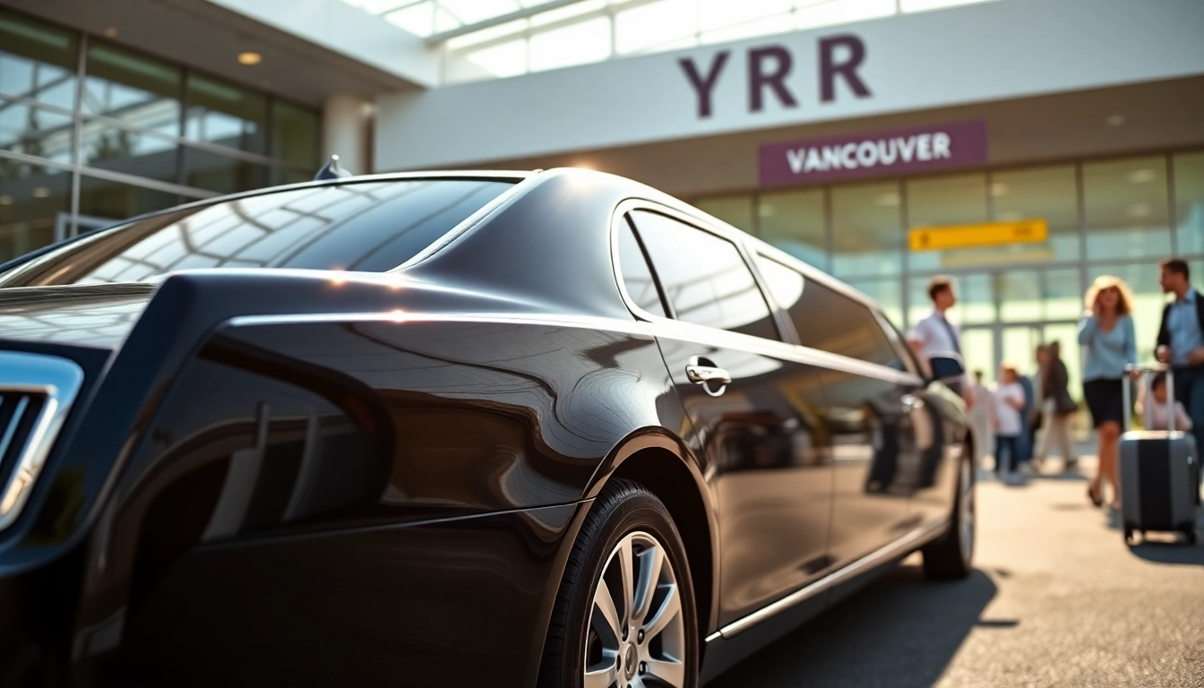Experience a luxurious Vancouver airport to downtown limo ride with our professional chauffeur service.