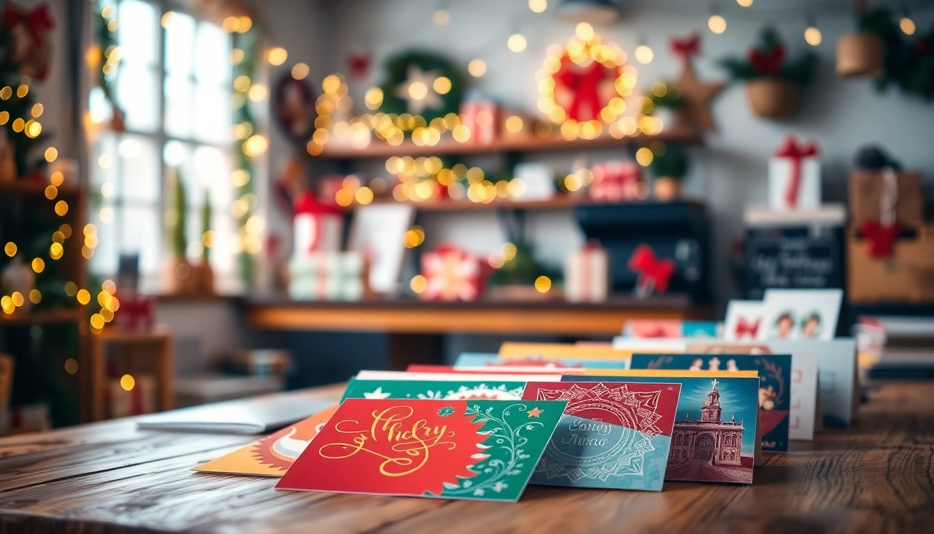 Elevate Your Holiday Greetings with Professional Christmas Card Printing London
